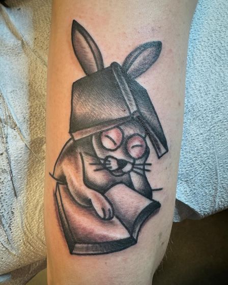Black & Gray tattoo work by Chris Tate