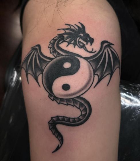 Black & Gray tattoo work by Chris Tate