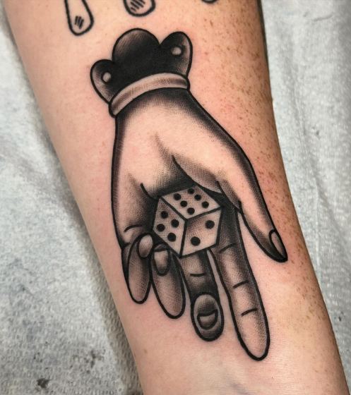 Black & Gray tattoo work by Chris Tate