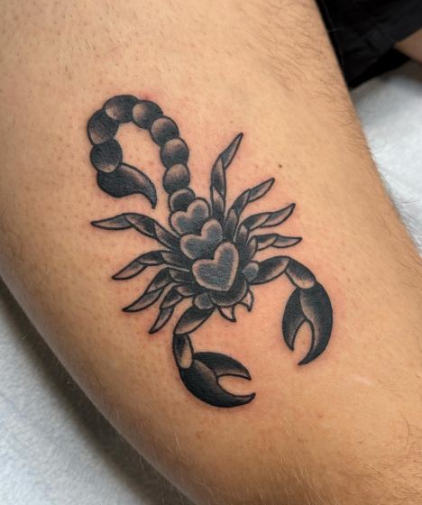 Black & Gray tattoo work by Chris Tate