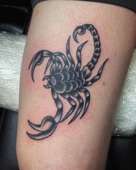Black & Gray tattoo work by Chris Tate