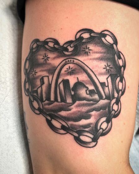 Black & Gray tattoo work by Chris Tate