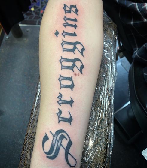Black & Gray tattoo work by Chris Tate