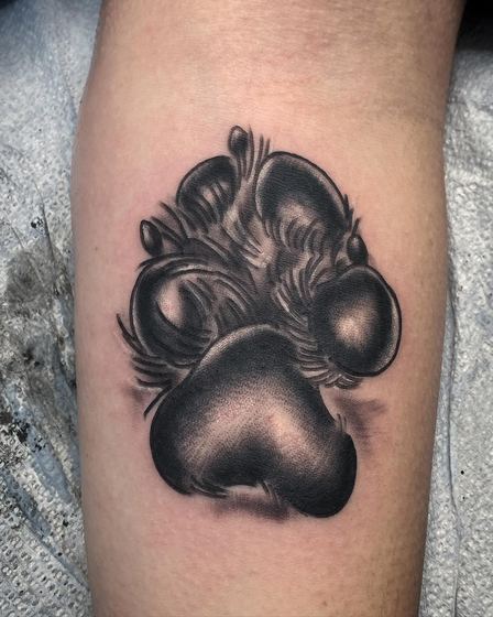 Black & Gray tattoo work by Chris Tate