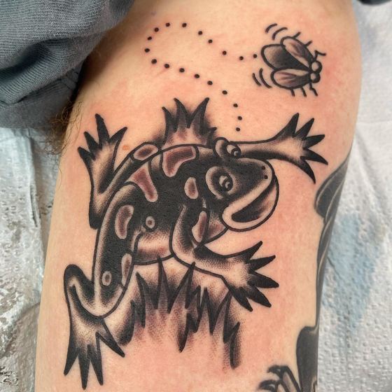 Black & Gray tattoo work by Chris Tate