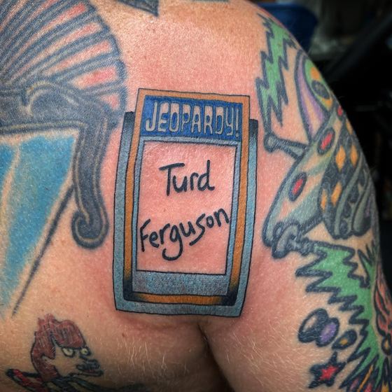Color tattoo work by Chris Tate