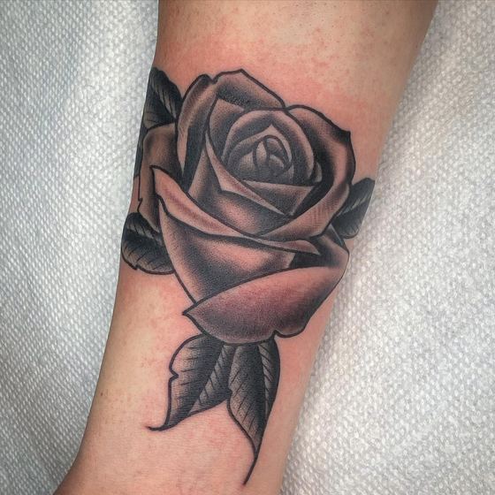 Black & Gray tattoo work by Chris Tate