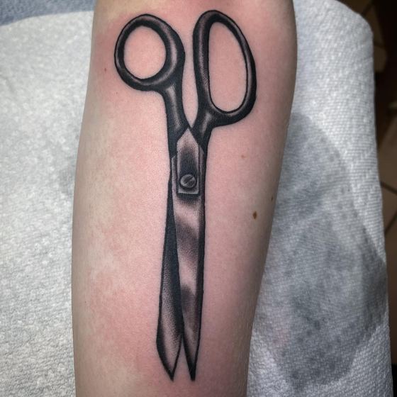 Black & Gray tattoo work by Chris Tate