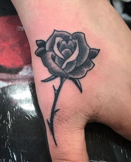 Black & Gray tattoo work by Chris Tate