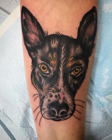 Black & Gray tattoo work by Chris Tate