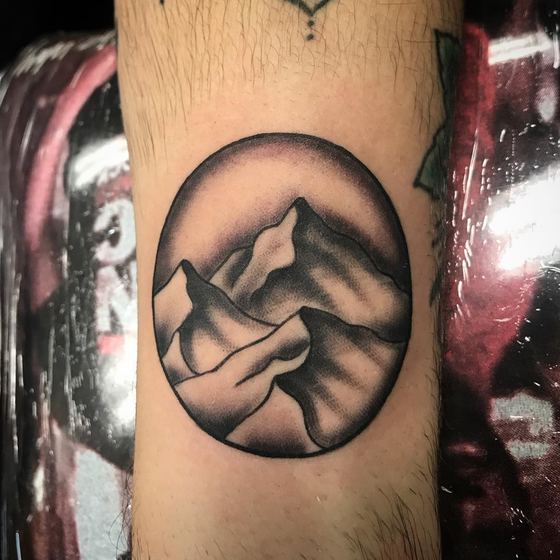 Black & Gray tattoo work by Chris Tate