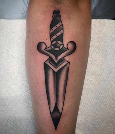 Black & Gray tattoo work by Chris Tate